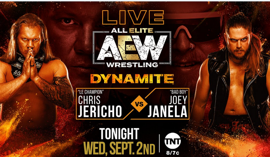 9 2 Aew Dynamite Primer: Chris Jericho Vs. Joey Janela, Santana & Ortiz 