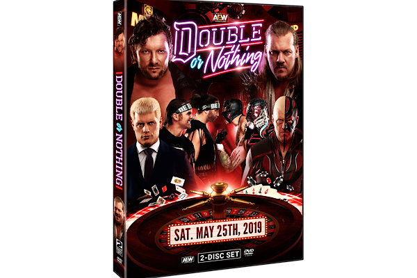 Aew Double Or Nothing 2019 Dvd Art Pro Wrestling Torch
