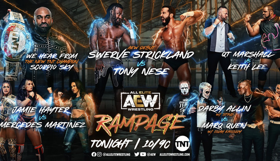 AEW RAMPAGE HITS & MISSES 3/11: Darby Vs. Quen, Keith Lee Vs. Q.T ...